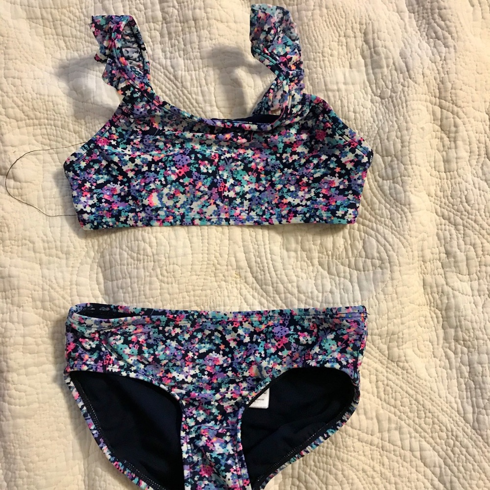 Flower bikini from gap. EUC
